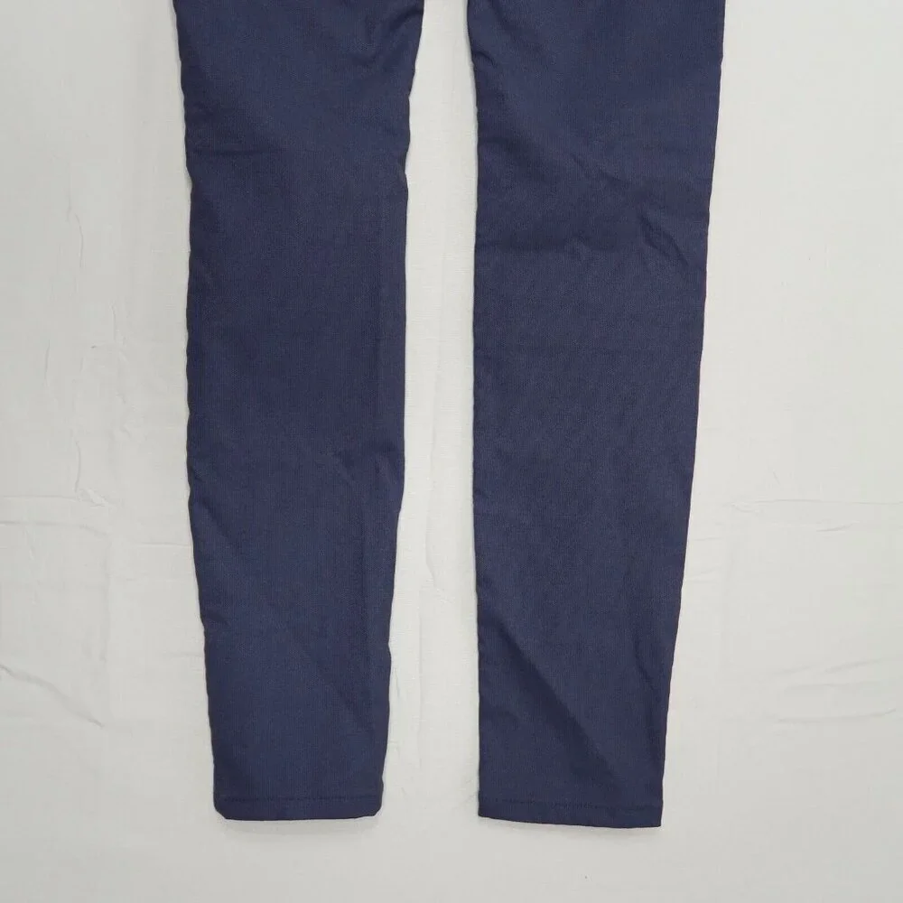 prAna Brenna Gray Moto Skinny Jeans Pants Trousers Low Rise Stretch EUC Womens 0 - Picture 11 of 14